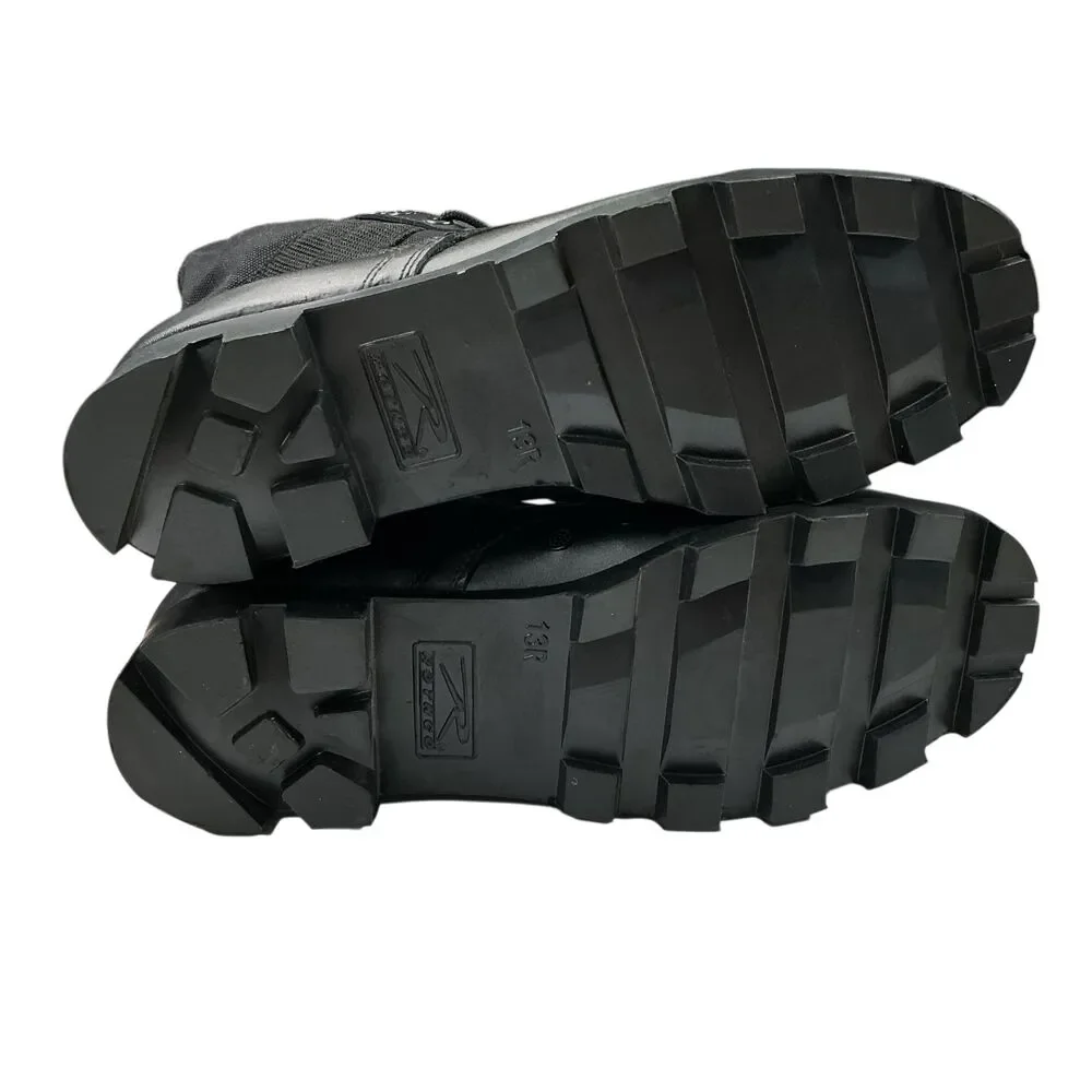 Rothco 5081 Black Leather Military G.I. Style 8